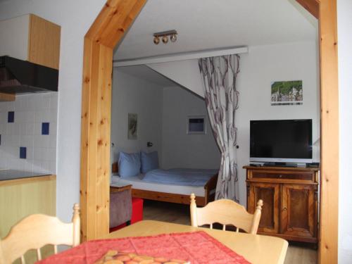 Postel nebo postele na pokoji v ubytování Ferienwohnung Laserer