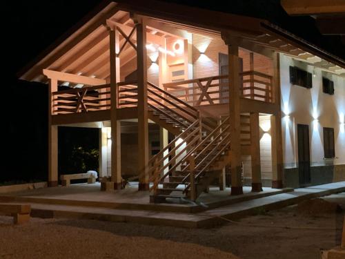 Το κτήριο όπου στεγάζεται  το bed & breakfast