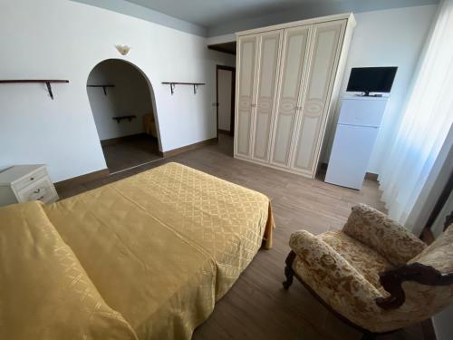 Postel nebo postele na pokoji v ubytování La Casa di Michele