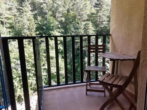 Un balcón o terraza en El Rincón de Canfranc Estación