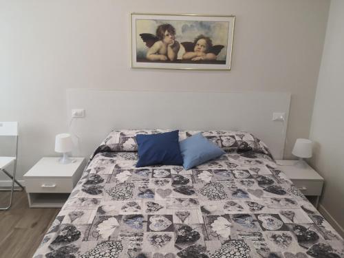 Postel nebo postele na pokoji v ubytování Pontassieve Guest house Centro Storico Appartamento 20 minuti da Firenze