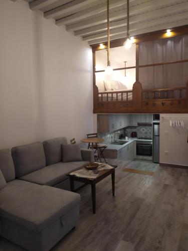 Una cocina o cocineta en Melikarou houses