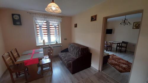 Χώρος καθιστικού στο Apartament Orlik