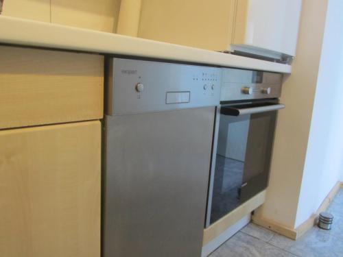 Kuchyň nebo kuchyňský kout v ubytování Apartment für zwei