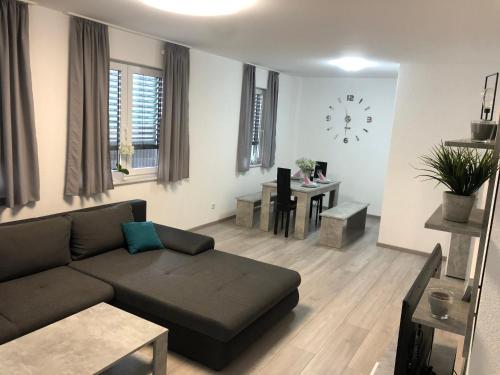 Χώρος καθιστικού στο Sauerland Apartment Premium