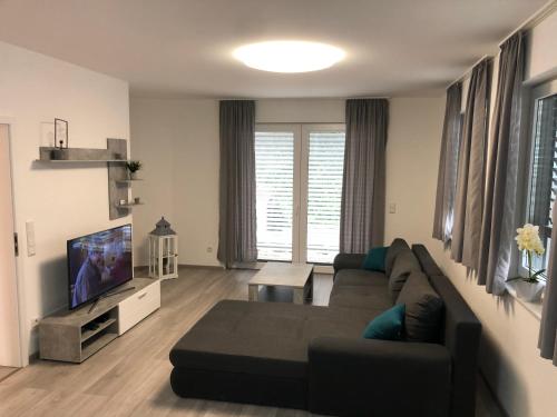 Μια τηλεόραση ή/και κέντρο ψυχαγωγίας στο Sauerland Apartment Premium