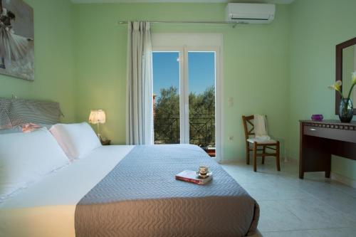 Krevet ili kreveti u jedinici u objektu Santa Maria Luxury Apartments