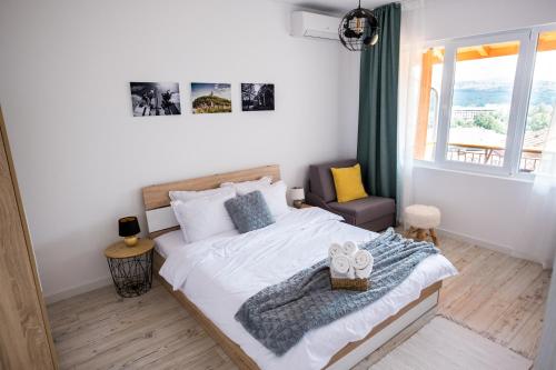 Vuode tai vuoteita majoituspaikassa Tarno Guest House
