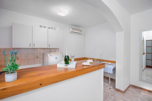 Una cocina o zona de cocina en Apartment Palma