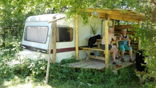 Zahrada ubytování Caravan Yard