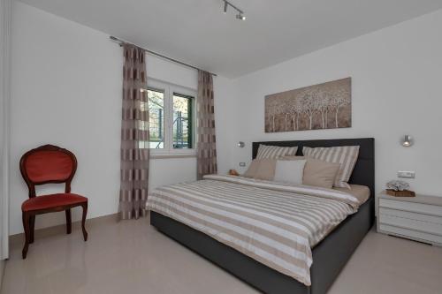 Ένα ή περισσότερα κρεβάτια σε δωμάτιο στο Villa Finca Lazeta