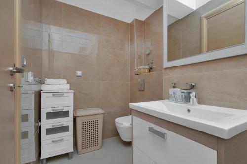 Ένα μπάνιο στο Villa Finca Lazeta