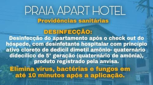 un panneau pour un hôtel avec les mots parlaaprintride dans l'établissement Praia Apart Hotel, à Natal