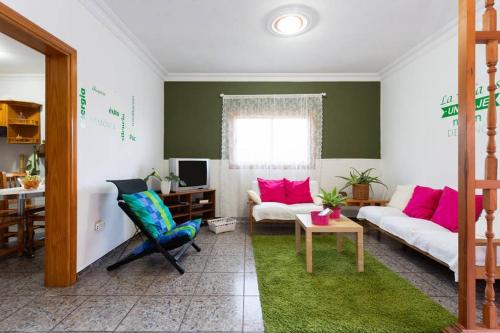 Posezení v ubytování La Casa del Huerto