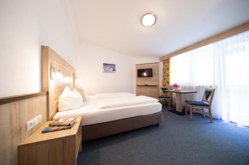 Llit o llits en una habitació de Appartements Waldesrand
