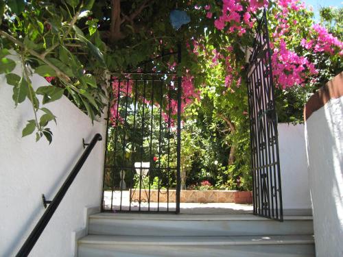 Κήπος έξω από το Eleftheria Lindian Studios II