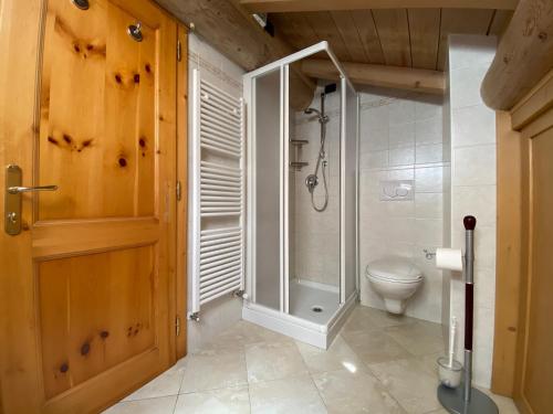 Chalet Nicolin tesisinde bir banyo