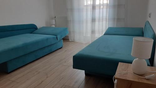 Katil atau katil-katil dalam bilik di Apartament Perła Bałtyku