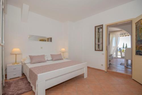 Sea View Apartment Lucija with Balcony & Garage Parking