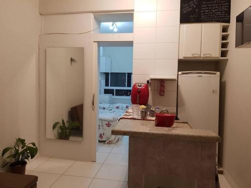 Кухня или мини-кухня в Baronesa de Arari Apartments by BnbHost
