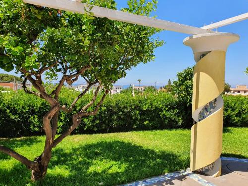 Garden sa labas ng Exclusive Luxury Villa in Forio