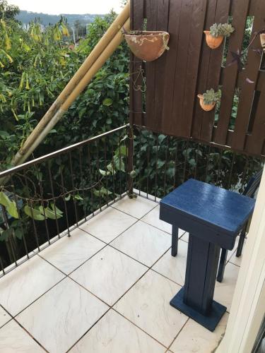 Balkón nebo terasa v ubytování Apê completo com suíte, sacada e garagem fechada