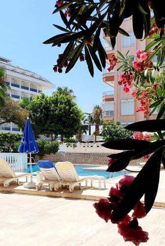 Πισίνα στο ή κοντά στο Palmen Apart Hotel