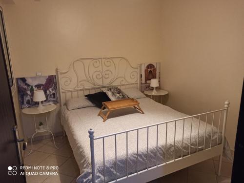 Ένα ή περισσότερα κρεβάτια σε δωμάτιο στο residence l Océon de bouznika
