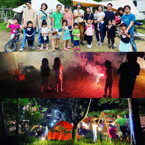 a group of children posing for a picture at a party at 貸別荘MUSIC FOREST by MFR in Sasayama