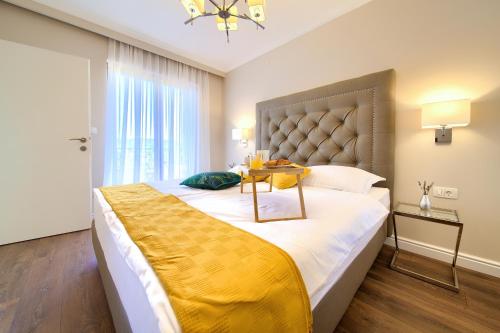 Lova arba lovos apgyvendinimo įstaigoje Luxury Apartments Villa Stina