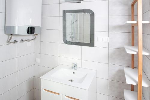 Kúpeľňa v ubytovaní DOMKI RELAX