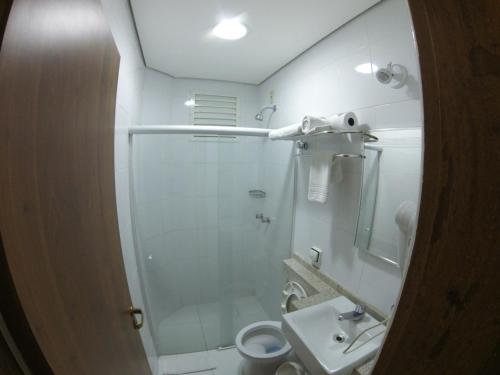 Ванная комната в Hotel Serra de Jundiaí