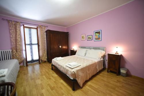 Posteľ alebo postele v izbe v ubytovaní B&B La Riundela