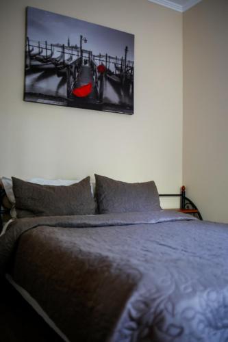 Una cama o camas en una habitación de ACAPULCO