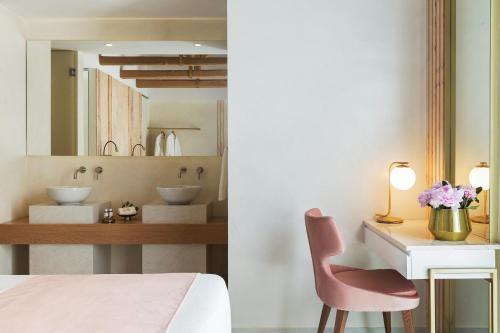 Vonios kambarys apgyvendinimo įstaigoje Mirabile Luxury Suites