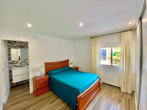 Postel nebo postele na pokoji v ubytování Apartamento en el centro del Albir