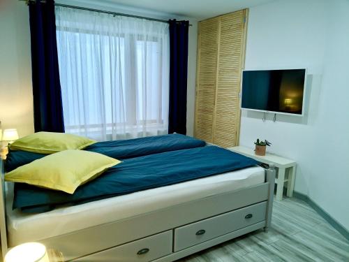 Lova arba lovos apgyvendinimo įstaigoje M51-Modern Apartment in the Heart of Cluj