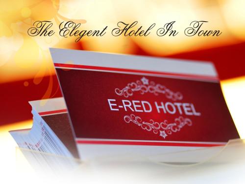 an image of a red hotel box with the event label on it at ERNES Hotel in Perai