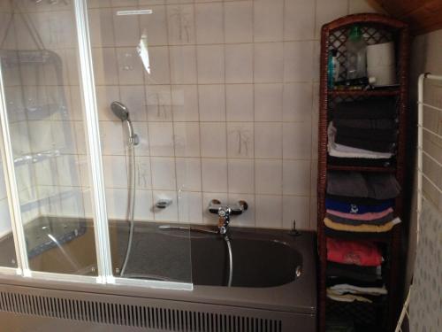 Koupelna v ubytování Ferienwohnung Klenk
