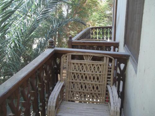 Balcon ou terrasse dans l'établissement Nour El Gourna