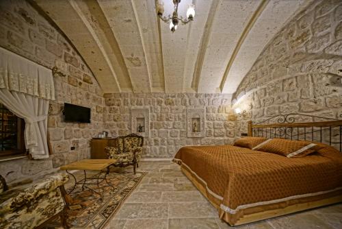 Televisyen dan/atau pusat hiburan di Cappadocia Cave Lodge