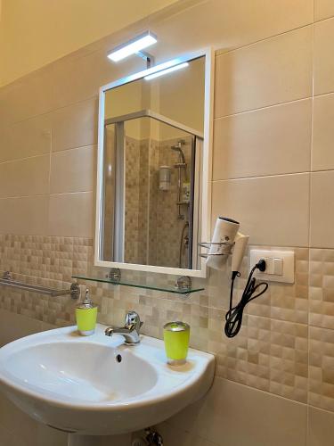 Ванная комната в B&B Il giardino dei sogni