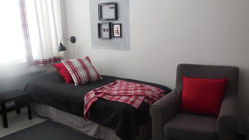 Ruang duduk di Tapulitalo Guesthouse