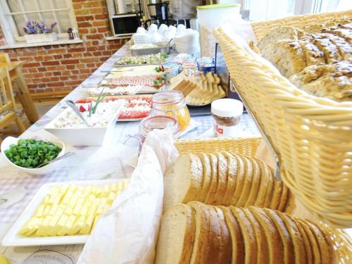 Mad på bed and breakfast-stedet eller i nærheden