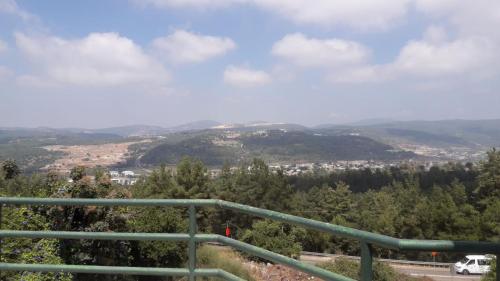 a view of a valley from a mountain at Oren's place - perfect for families & friend's in Kefar Weradim