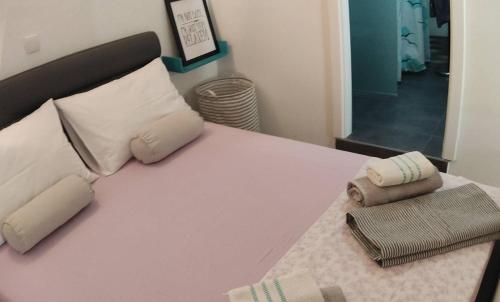 Postel nebo postele na pokoji v ubytování FINA M Studio Apartman