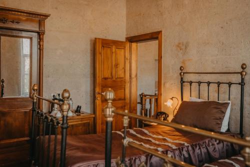 Katil atau katil-katil dalam bilik di Dere Suites Cappadocia