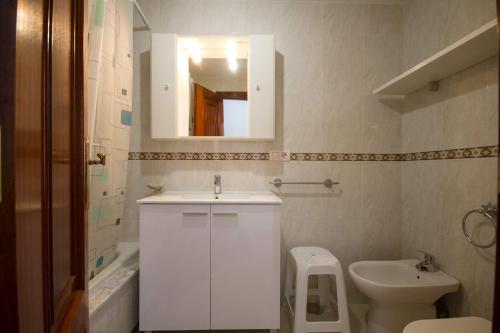 Koupelna v ubytování Los Molinos, con terraza