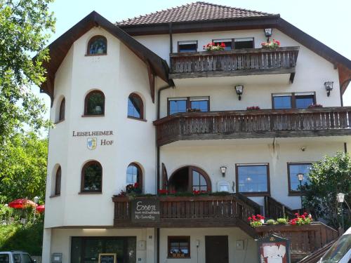 a very nice looking building with a nice view of the city at Leiselheimer Hof in Sasbach am Kaiserstuhl