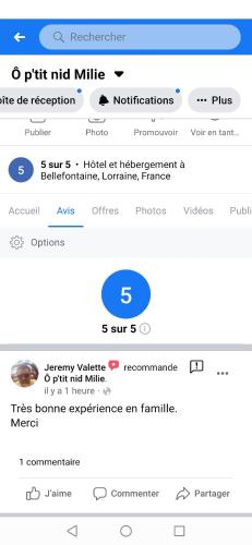 Photo de la galerie de l'établissement Ô p'tit nid Milie, à Bellefontaine